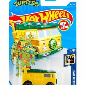 Hot Wheels 2020 PARTY WAGON | TMNT | HW Screen Time 3/10 Diecast GHB47  147/250